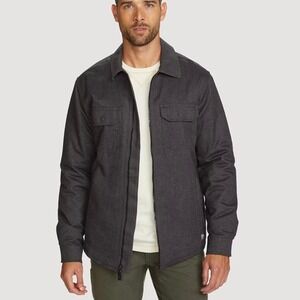 Eddie Bauer Mens Eddie's Faux Sherling Lined‎ Flannel Shirt Jacket NWT - XL